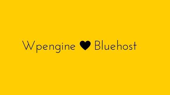wpengine vs bluehost