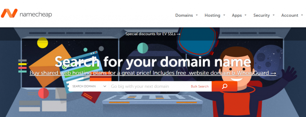 Namecheap as a godaddy domain name registration alternative