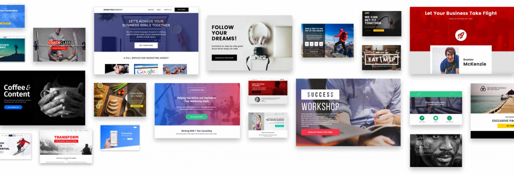 LeadPages landing pages